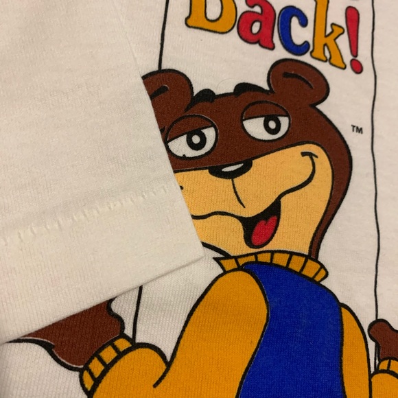NWOT VTG Golden Crisps Sugar Bear Graphic Tee Sz L - Picture 3 of 4
